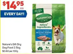 Foodland Nature's gift dry offer