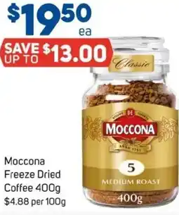 Foodland Moccona freeze dried coffee offer