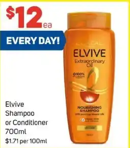 Elvive shampoo or conditioner