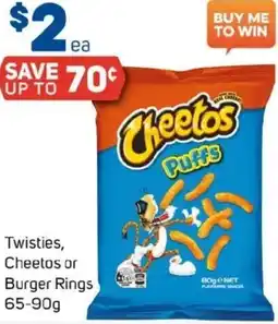 Foodland Cheetos puffs offer
