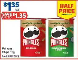 Foodland Pringles chips offer
