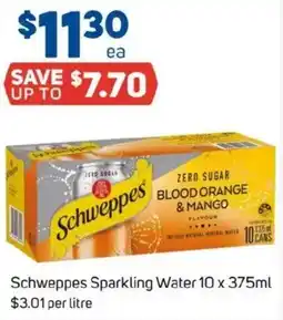 Foodland Schweppes sparkling water offer