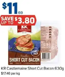 Foodland KR Castlemaine Short Cut Bacon offer