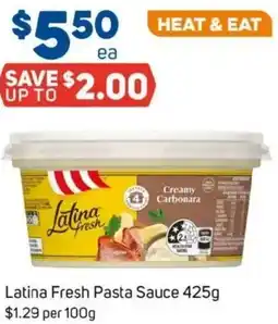 Foodland Latina Fresh Pasta Sauce offer