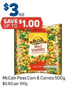 Foodland Mccain mixed vegetables offer