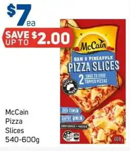 Foodland Mccain pizza slices offer