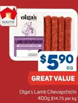 Foodland Olga's lamb chevapchichi offer