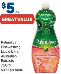 Foodland Palmolive dishwashing offer