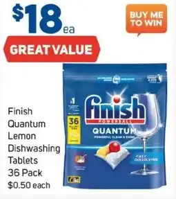 Foodland Finish quantum lemon offer