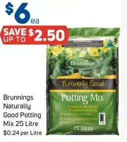 Foodland Brunnings naturally good potting mix offer