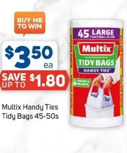 Foodland Multix handy ties tidy bags offer
