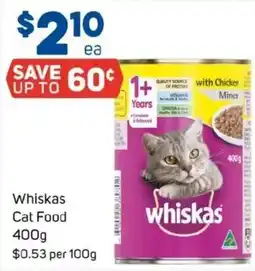 Foodland Whiskas cat food offer