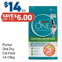 Foodland Purina one dry cat food offer