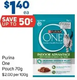 Foodland Purina one pouch offer