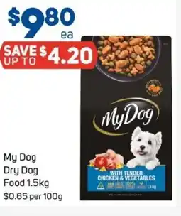 Foodland My dog dry dog offer