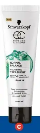 Foodland Schwarzkopf extra care hair treatment offer