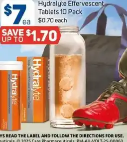 Foodland Hydralyte effervescent tablets offer