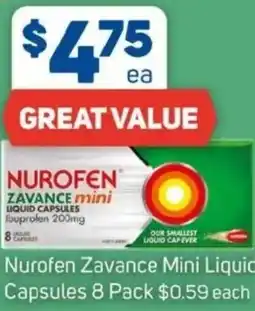 Foodland Nurofen zavance mini liquid capsules offer