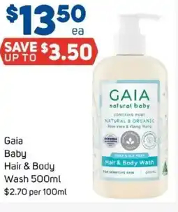 Foodland Natural baby hair & body offer