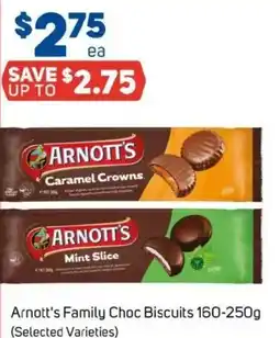 Foodland Arnott's family choc biscuits offer