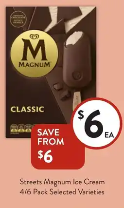 Foodworks Streets magnum ice cream offer
