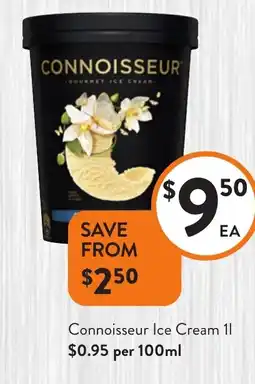 Foodworks Connoisseur ice cream offer