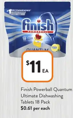 Foodworks Finish powerball quantum offer