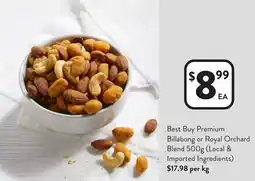 Foodworks Best Buy Premium Billabong or Royal Orchard Blend offer