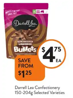 Foodworks Darrell Lea Confectionery offer