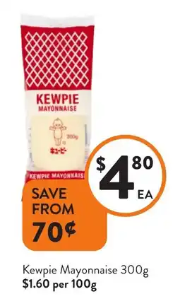 Foodworks Kewpie Mayonnaise offer