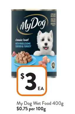 Foodworks My Dog Wet Food offer