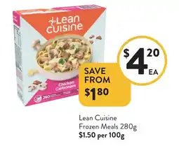 Foodworks Lean Cuisine Frozen Meals offer