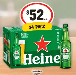IGA Liquor Heineken Lager offer