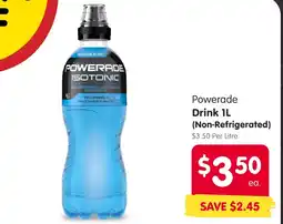 Spar Powerade Drink offer
