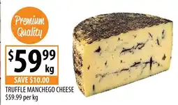 Supabarn TRUFFLE MANCHEGO CHEESE offer