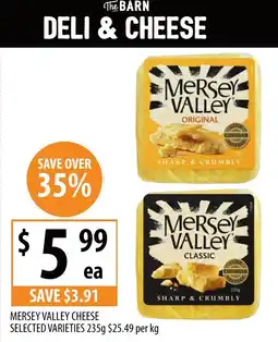 Supabarn Mersey valley cheese offer