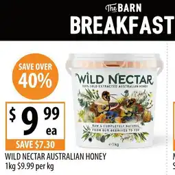 Supabarn WILD NECTAR AUSTRALIAN HONEY offer