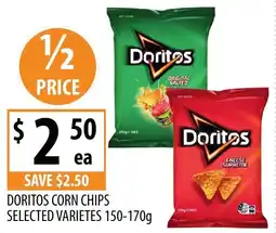 Supabarn Doritos corn chips offer
