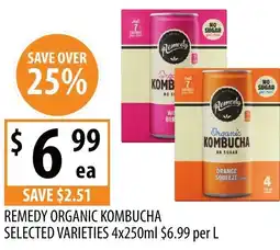 Supabarn Remedy organic kombucha offer