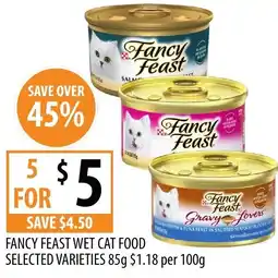 Supabarn Fancy feast wet cat food offer