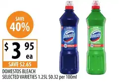 Supabarn Domestos bleach offer