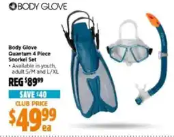 Anaconda Body Glove Quantum 4 Piece Snorkel Set offer