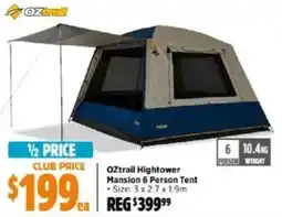 Anaconda OZtrail Hightower Mansion 6 Person offer