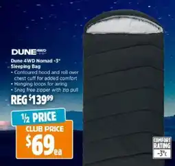 Anaconda Dune 4WD Nomad -3° - Sleeping Bag offer