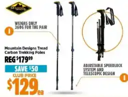 Anaconda Mountain Designs Tread Carbon Trekking Poles offer