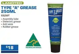 Burson Auto Parts Type "a" grease offer