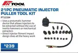 Burson Auto Parts 21pc pneumatic injector puller tool kit offer