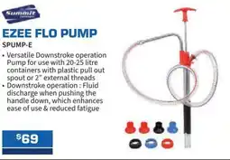 Burson Auto Parts Ezee flo pump offer