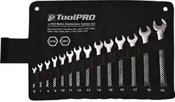 SuperCheap Auto ToolPRO 14 Pce Spanner Set offer