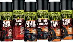 SuperCheap Auto Raptor Flame Proof, Roll Bar & Wheel Paint offer